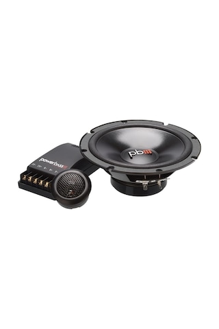 Powerbass 16cm Component Hoparlör - Powerbass S-60c 16cm Hoparlör + Tweeter + Crossover Komponent Ho