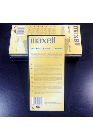 Maxell DVD-RW 4x8 CM Camcorder Disc Travelpack 30 DK Dwd - Rw