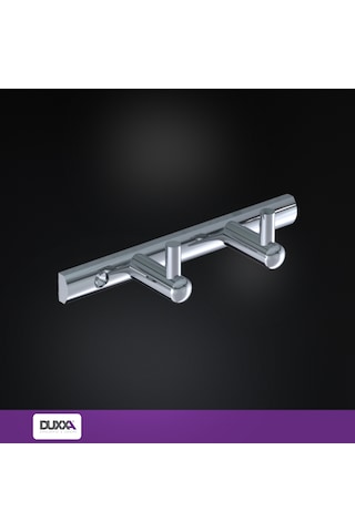 Duxxa Minimal Set Askılık Krom İkili A.412 Krom