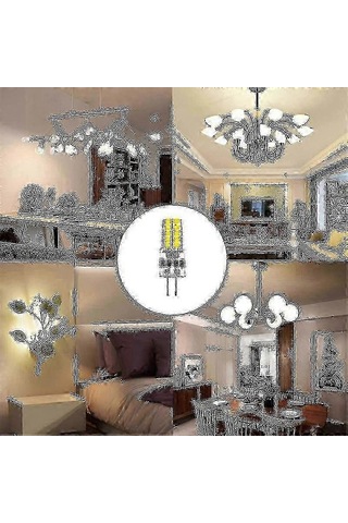 10 Adet G4 Led Ampul, Ac/dc 12v-24v 3w, 20 Led 360 Işın Açısı, 30w Halojen Ampulün Yerini Alır, 2835smd - Kaiyi Diğer