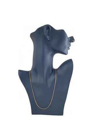 İtalyan Zincir 60 Cm Çelik Kolye Altın Rengi Gold