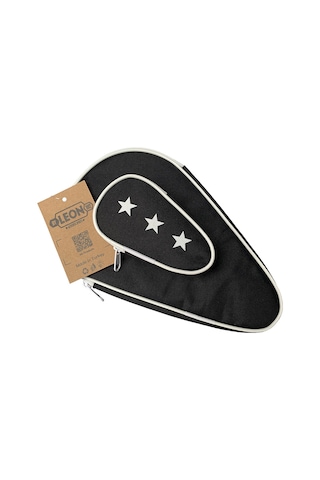 Leon Performance Masa Tenisi Raket Ve Top Kılıfı Siyah Beyaz Siyah - Beyaz