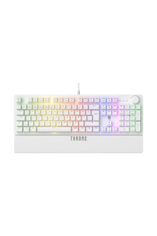 Lumina K1 Chromatic Argb Işıklandırma - Makro Yazılımlı - Red Switch - Bilek Destekli Mekanik Klavye