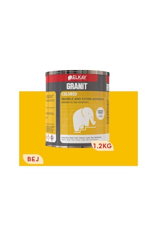 Elkay Mermer ve Granit Yapıştırıcı 1200 GR Bej Elkay Mermer ve Granit Yapıştırıcı 1200 GR Bej
