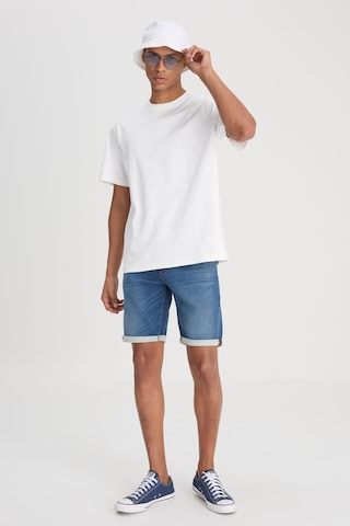 Slim Fit Dar Kesim Yüksek Bel 5 Cepli Açık Mavi Jean Kot Şort L24107958 Stone