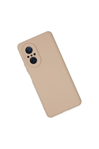 Newface Huawei Nova 9 Se Kılıf Nano İçi Kadife Silikon Semeglbl - 88 - Pudra