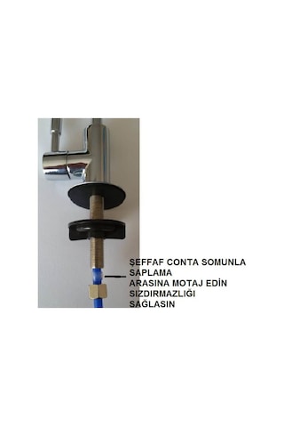 Su Arıtma Cihazı Musluğu Ankastre Lüks Tip 60 MM Vidalı