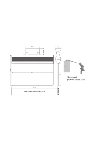 Arsel Orion Aeb-30223-l Acil Çıkış Yönlendirme Armatürü Sürekli Ve Kesintide 180 Dak. Yanan 10xf Led Genel