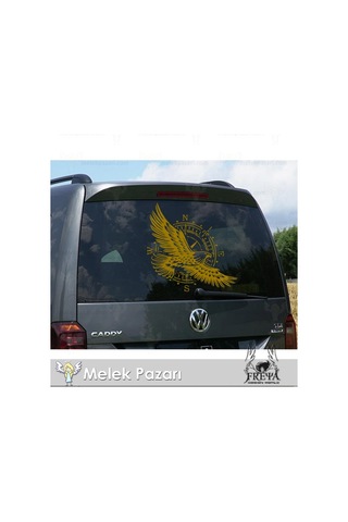 60 X 60 cm - Pusula Kartal Off Road Karavan Sticker