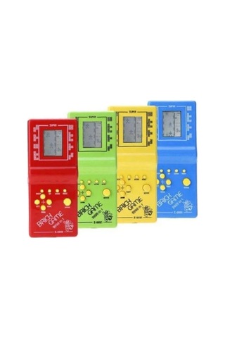 Retro Oyun Konsolu Zeka Geliştiren Tetris El Atarisi 90lar Günlük Eğlence Cep Boyutu Bulmaca Keyfi