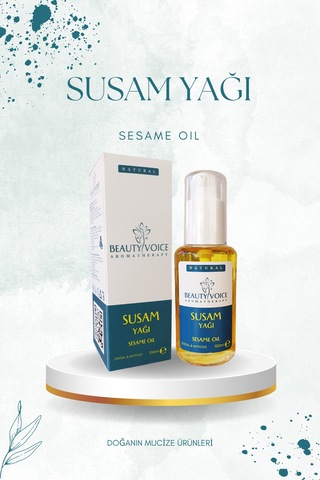 Beauty Voice Susam Yağı Losyon Pompalı ve Damlalıklı Şişe 2 x 200 ML