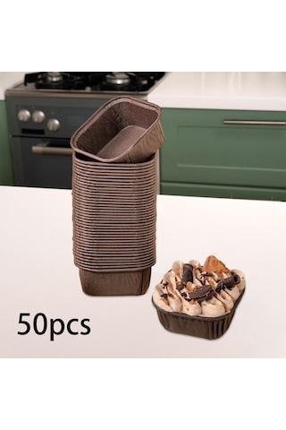 Suntek Yıldönümü Tatil Düğün Kahvesi Için 50x Cupcake