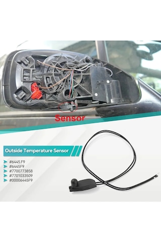 Renault Clio Megane Scenic Escape 2,3,4 Laguna 1,2 Trafic Twingo Modus Vel Satis Dış Isı Sensörü Sıcaklık Hava Sensörü Sıcaklık Sensörü