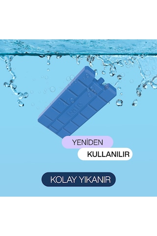 Buzluk Termos Set-30 Lt Buzzy Buzluk Termos 1178 Cooler Box + 2 Adet K-250 Buz Aküsü Turkuaz