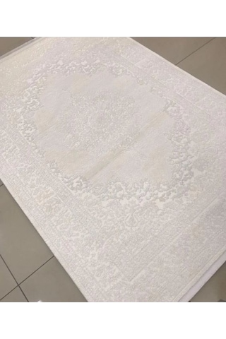 Merinos Halı Therapy 65287 060 Serisi Akrilik Salon Oturma Odası Halısı Krem