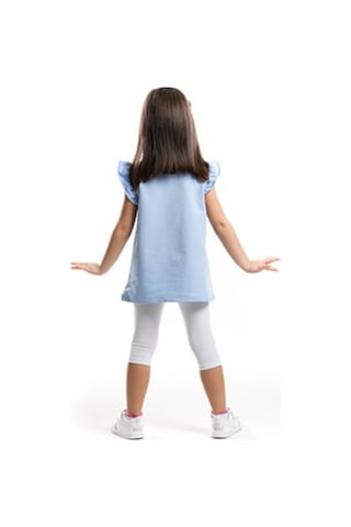 Denokids Çantada Pisi Tunik Takım Çok Renkli