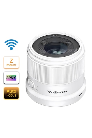 Yongnuo 35mm F/1.8z Da Dsm Wl Aps-c Wireless Otofokus Lens, Beyaz Nikon Z
