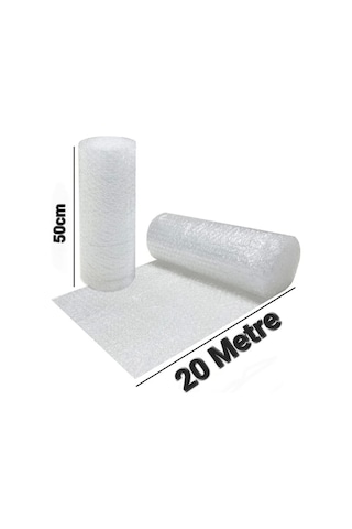 Balonlu Ambalaj Naylonu Pat Pat Havalı Naylon Balonlu Naylon 50 Cm X 20 Metre Pıtpıt Patpat