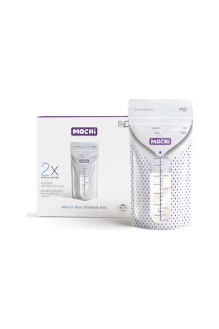 Mey İthalat Mochi Anne Sütü Saklama Poşeti 25 Adet 200 Ml