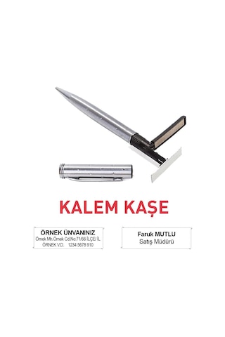 Kalem Kaşe - Kişiye Özel Kalem Kaşe