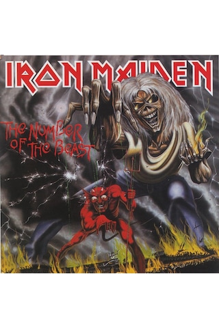 Iron Maiden - The Number Of The Beast Plak