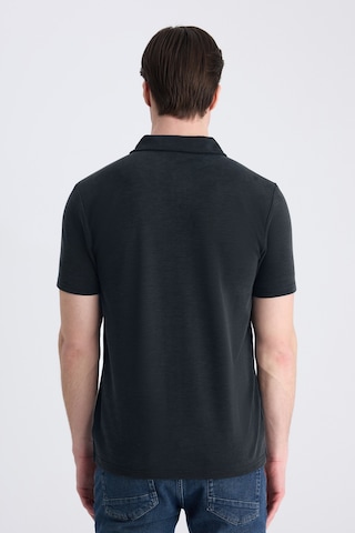 Twn Slim Fit Siyah Düz Modal T-shirt 4ec1459811112 001