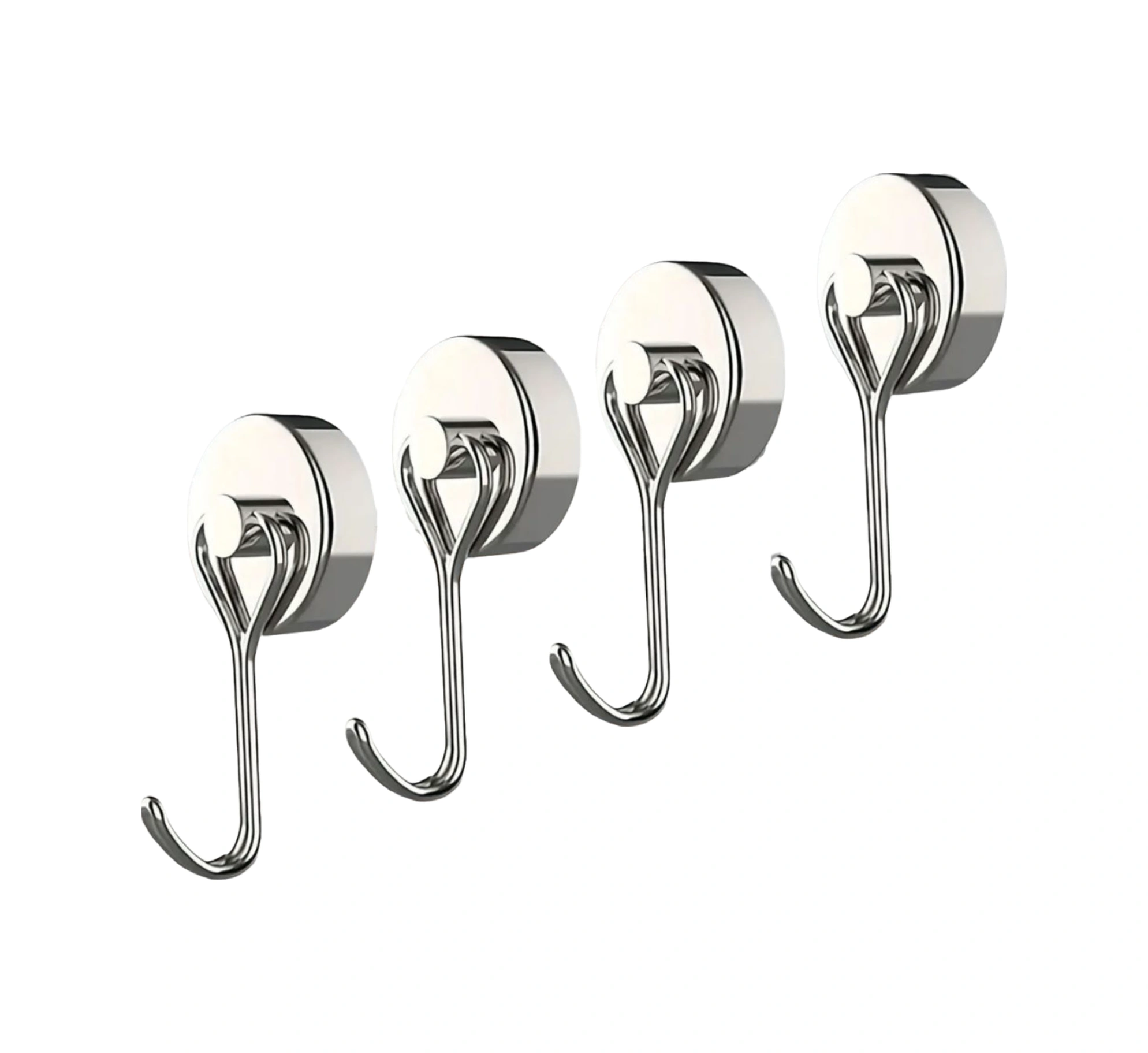 Skycity 4 Adet Manyetik Demir Kancalar - 4cm X 1cm X 1cm Boyutları İle Ev Düzenleme Araçları