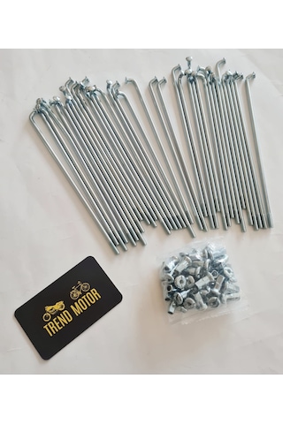 4mm X 183 Jant Teli - 36lı Poşet - 19 İnç Cg Çita Agk Motosiklet