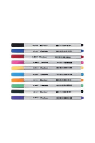 Globox Fineliner Kalem 10 Lu Pp Kutu 3240