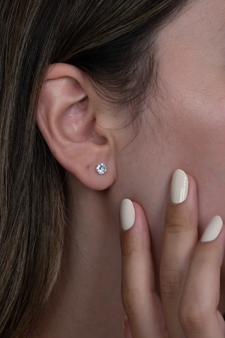 Tektaş Gümüş Kadın Küpe Gtk27