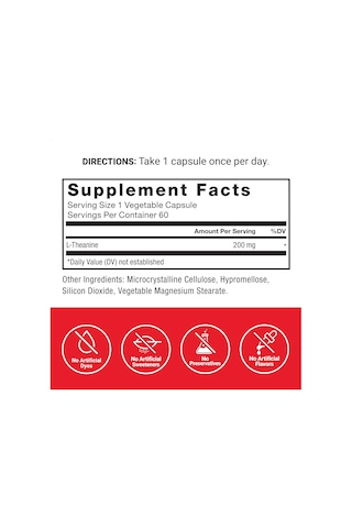 Force Factor Extra Strength L-theanine Stress Relief, And Support