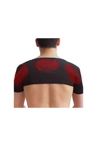 Manyetik Terapi Termal Ağrı Giderici Omuz Koruyucu Xl