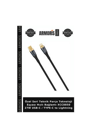 Özel Seri Teknik Parça Teknoloji Eşyası Hızlı Bağlantı Xcc8850 27w Usb-c / Type-c To Lightning