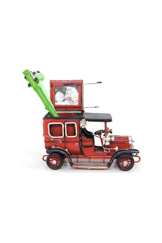 Dekoratif Metal Araba Kalemlik Çerçeveli C0700