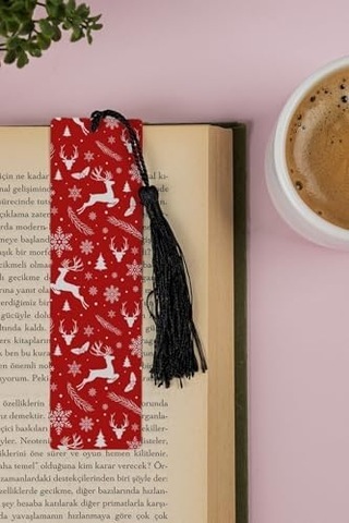 Yılbaşı Temalı Kitap Ayracı