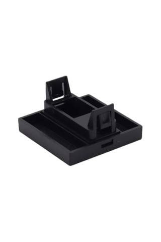 Vıges 45x45 Face Plate Sıyah 8 Adet