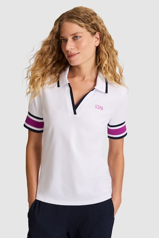U.S. Polo Assn. U.s. Polo Assn. Kadın Beyaz Tişört 50323543-vr013