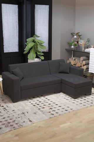 Modalife Toronto Salon & Oturma Odası Köşe Takımı Antrasit