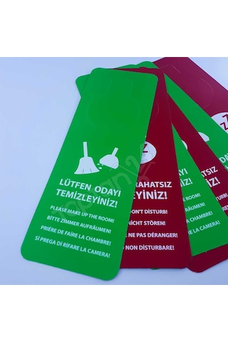 Karton Kapı Kolu Talimatı Dnd Kart K-147 100 Adet