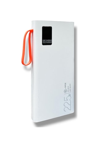 Arz-002 Powerbank Taşınabilir Hızlı Şarj Cihazı Beyaz 10000 Mah Diğer