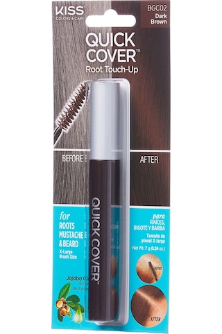 Ouick Cover Beyazlar Için Anında Kapatıcı Saç Maskarası - Kahve Rengi - 731509005875