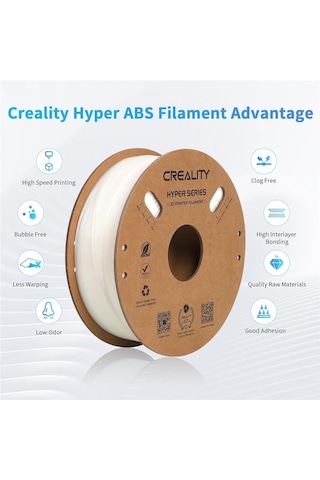Creality Hyper Abs Beyaz Filament 1.75mm 1000gr