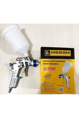 Meşem Üstten Depolu Boya Tabancası