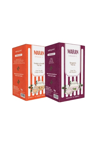Maran Portakallı Ve Bergamotlu Yeşil Çay 2 x 300 G