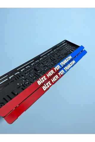 Bize Her Yer Trabzon Oto Plakalık 2adet
