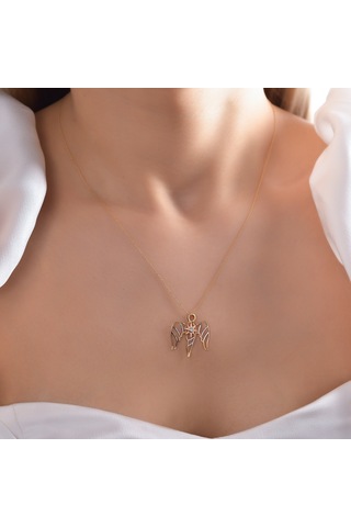 Ariş Pırlanta Şifa Meleği İsrafil Kolye