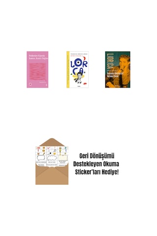 Everest Açıkhava 8 - Kanlı Düğün + Lorca Bütün Oyunları 4 + Bernarda Alba Nın Evi Mariana Pineda + Okuma Sticker'ları