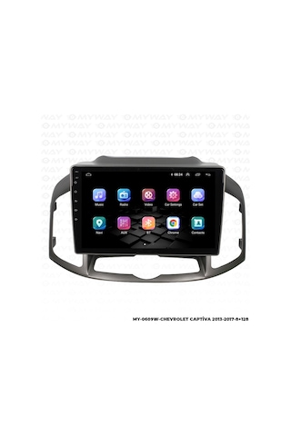 NAKAMİCHİ Chevrolet Captiva Android Multimedya Sistemi 2012-2015 4 Gb Ram 64 Gb Hafıza