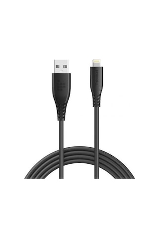 Tronsmart İphone Uyumlu Için Mfı Lightning 1.2M Şarj Kablosu Siyah