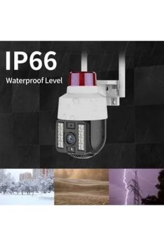 Su Geçirmez Outdoor Uyumlu Güvenlik Kamerası Ip66 Alarm Özelliği-1057